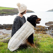 Load image into Gallery viewer, Handmade Aran Knit Dog Sweater
