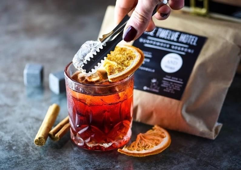 The Gunpowder Negroni for Two Brown Bag Cocktail