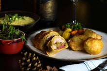 Load image into Gallery viewer, Christmas Day Dinner in a Box - Turkey &amp; Ham Hock Wellington

